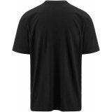 Kortrmet T-shirt til Mnd Kappa Ediz CKD Sort #4
