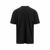 Kortrmet T-shirt til Mnd Kappa Ediz CKD Sort #2