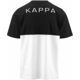 Kortrmet T-shirt til Mnd Kappa Edwin CKD Hvid Sort #6