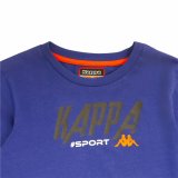 Lang�rmet T-shirt til B�rn Kappa Sportswear Martial Bl� #3