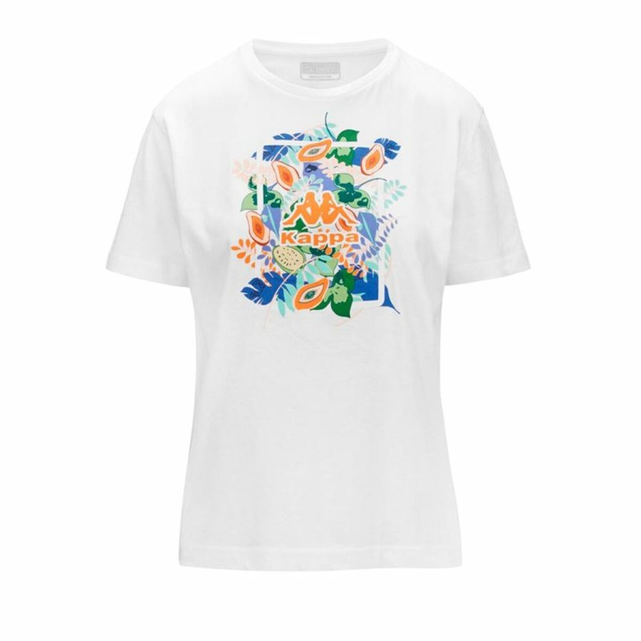 Kortrmet T-shirt til Mnd Kappa Frienda Graphik #1