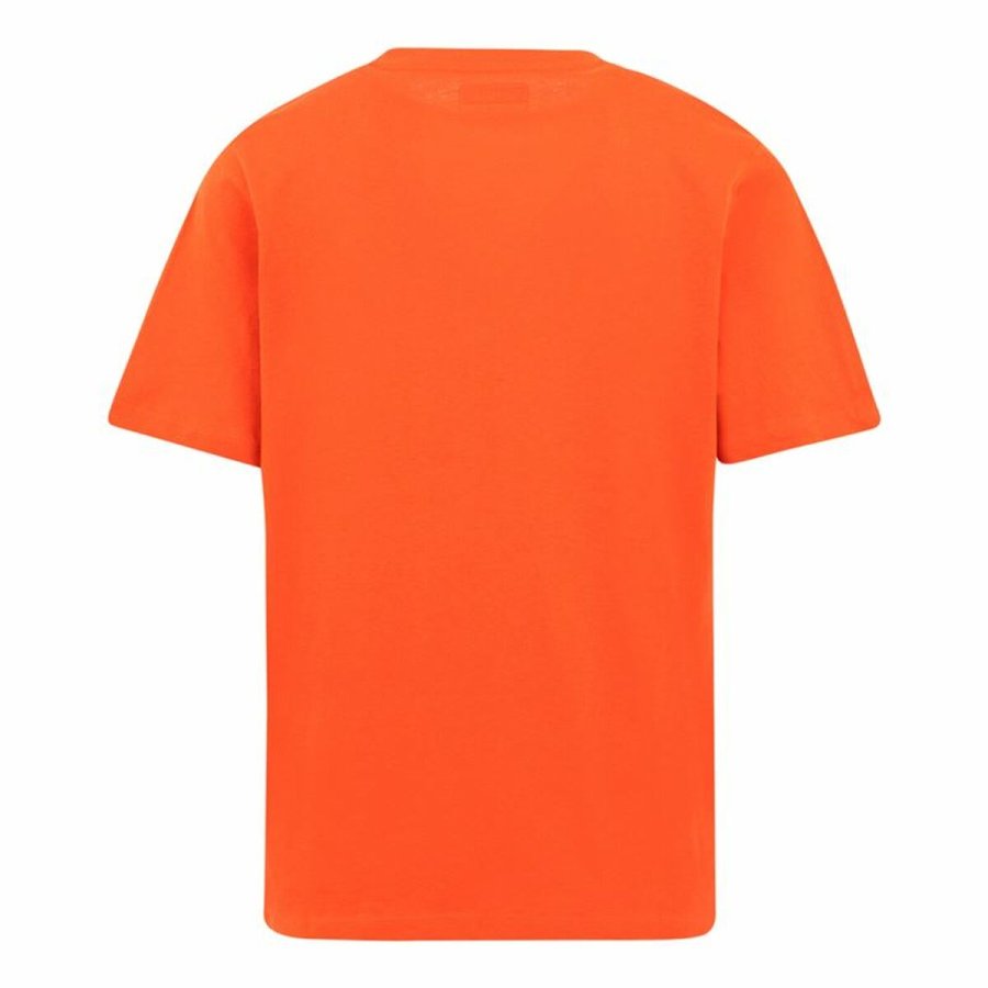 Kort�rmet T-shirt til M�nd Kappa Kemilia Orange #7