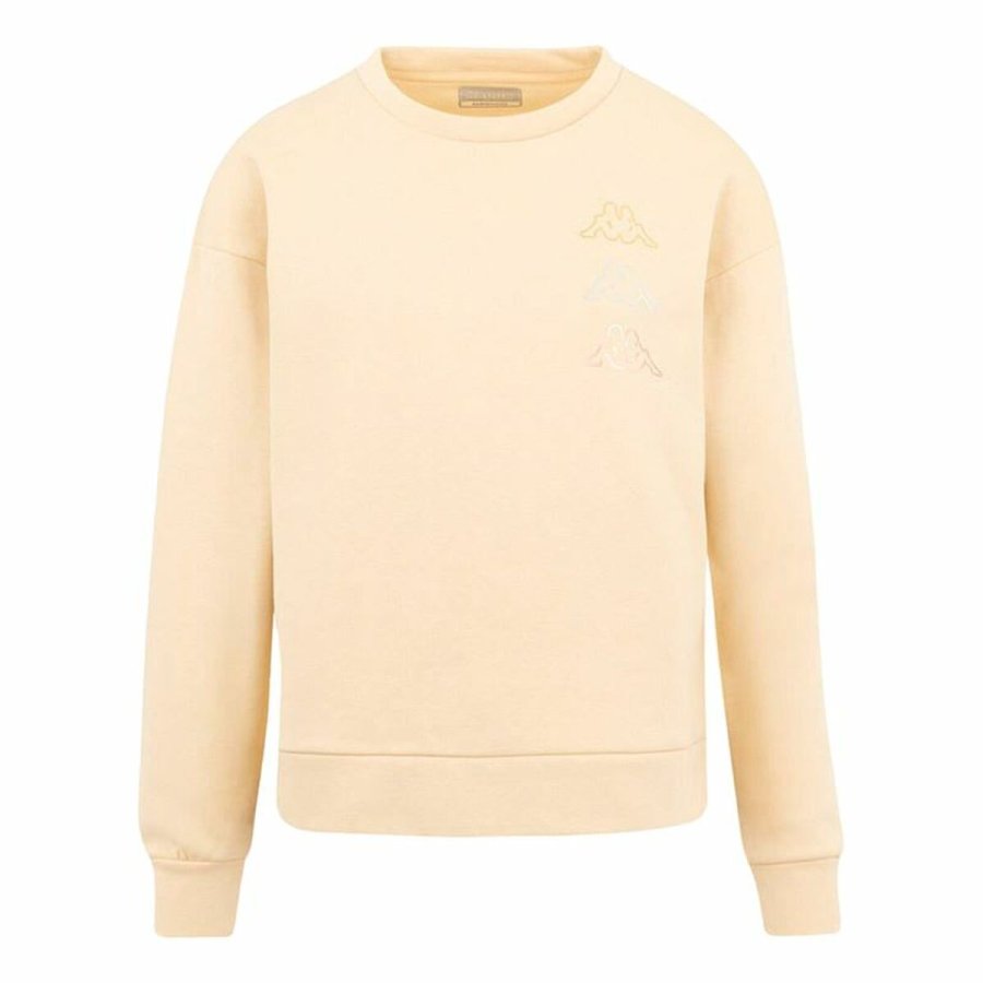 Unisex Sweaters uden Htte Kappa Kifoli Beige #1