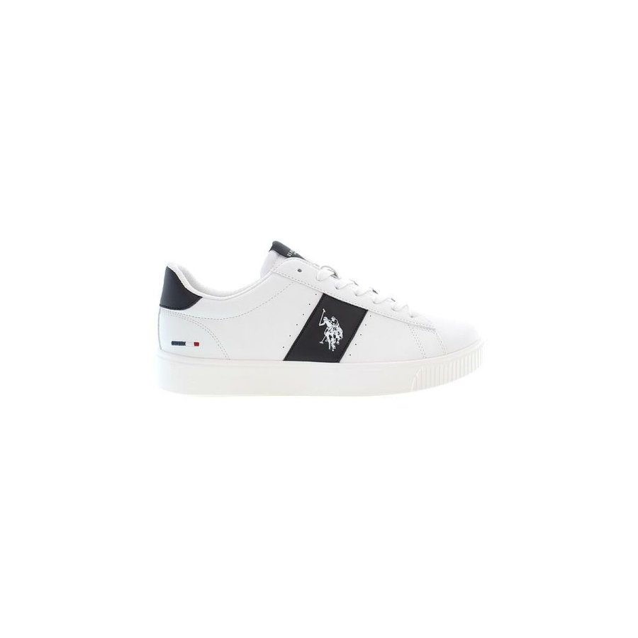Herre sneakers U.S. Polo Assn. TYMES009 WHI BLK01 Hvid #2