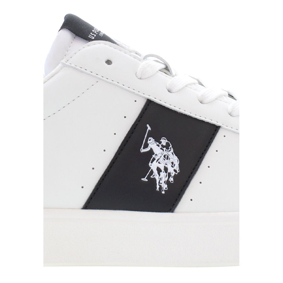 Herre sneakers U.S. Polo Assn. TYMES009 WHI BLK01 Hvid #7