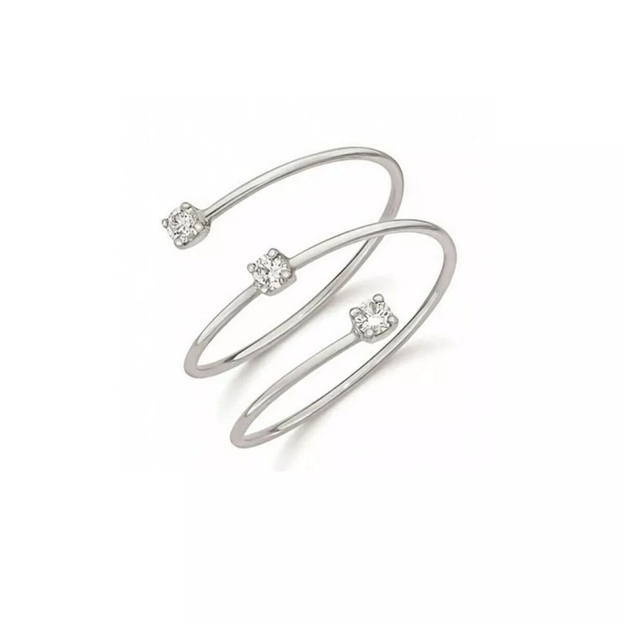 Ring til kvinder LIU JO LJ2491M10 Slvfarvet 10 #1