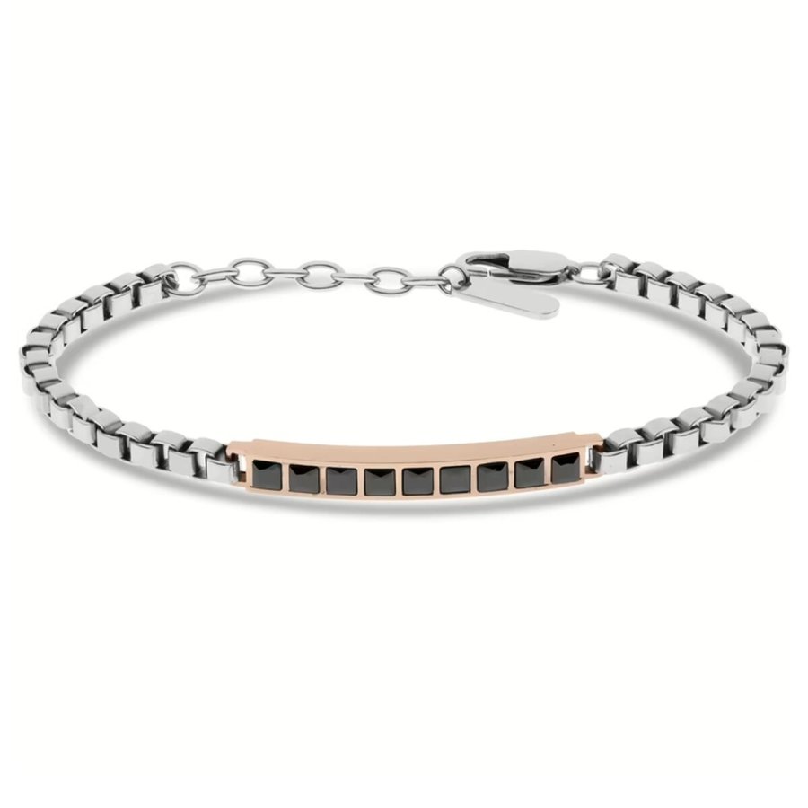 Armbnd til mnd LIU JO MLJ491 Slvfarvet #1