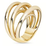 Ring til kvinder LIU JO LJ2727M12 Gylden 12 #1
