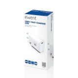 Vgoplader Ewent EW1320 Hvid 20 W #4