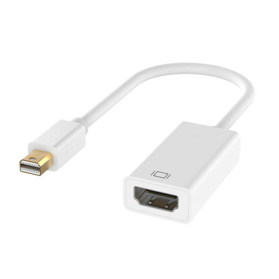 HDMI til Mini DisplayPort-adapter Ewent EW-140503-001-B-P Hvid 0,15 m #1