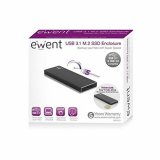 Ekstern Boks Ewent EW7023 SSD M2 USB 3.1 Aluminium #4