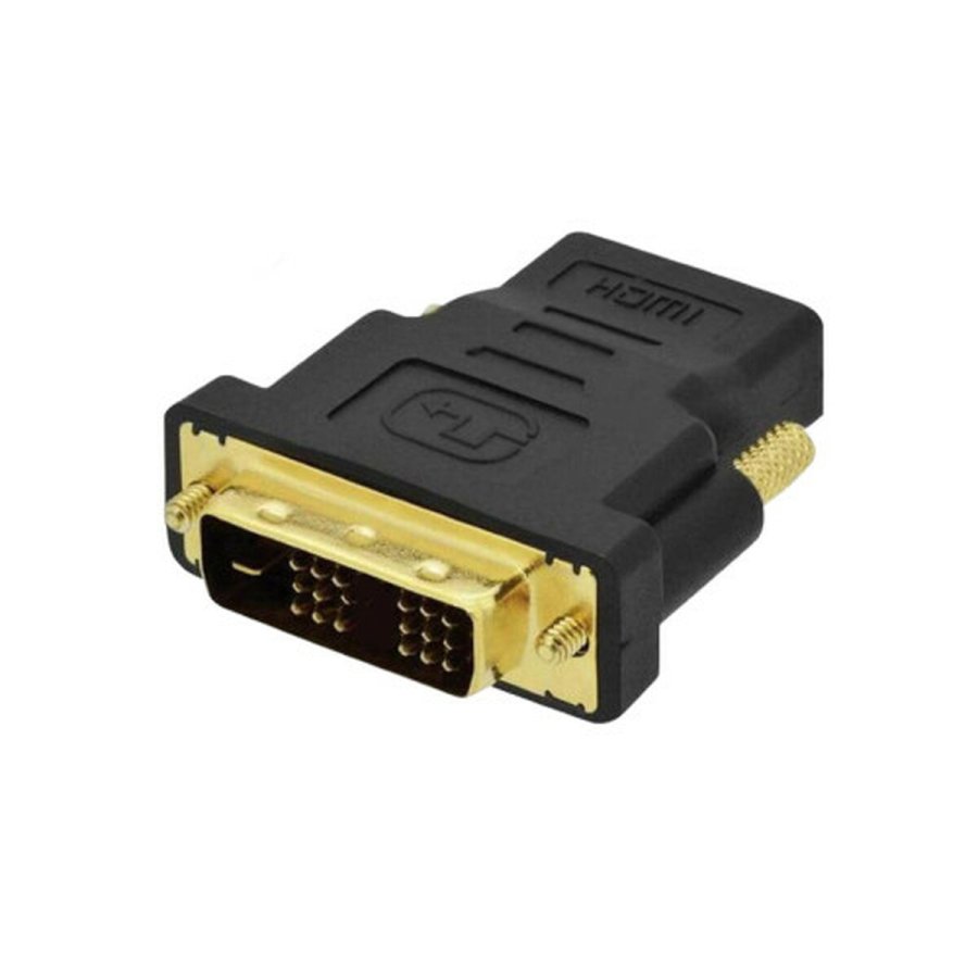 DVI til HDMI-adapter Ewent EC1370 Sort #1