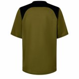 Kortrmet T-shirt til Mnd Oakley Free Ride SS Grn Oliven #2