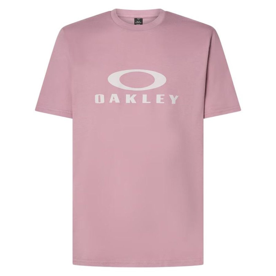 Kort�rmet T-shirt til M�nd Oakley O Bark 2.0 Lyser�d #1