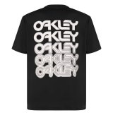 Kort�rmet T-shirt til M�nd Oakley B1B Repeated Tee Sort #2