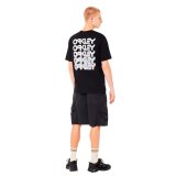 Kort�rmet T-shirt til M�nd Oakley B1B Repeated Tee Sort #4