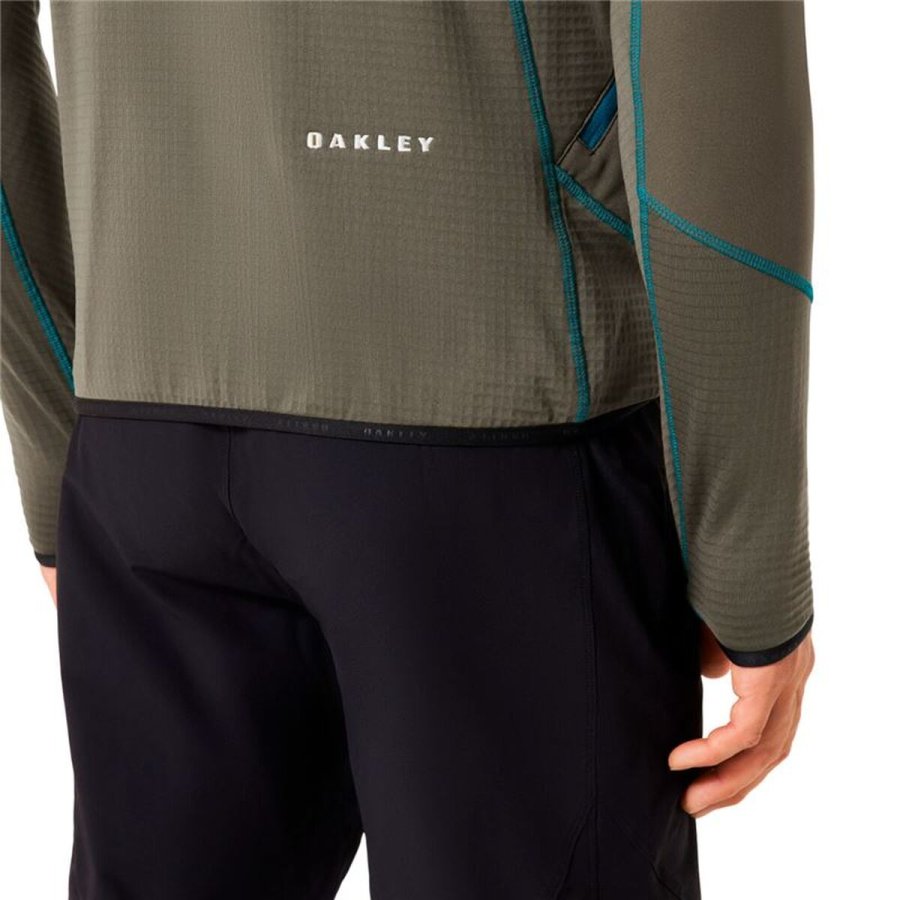 Sport Jakke Oakley Canopy Full Zip Oliven Cykling #5
