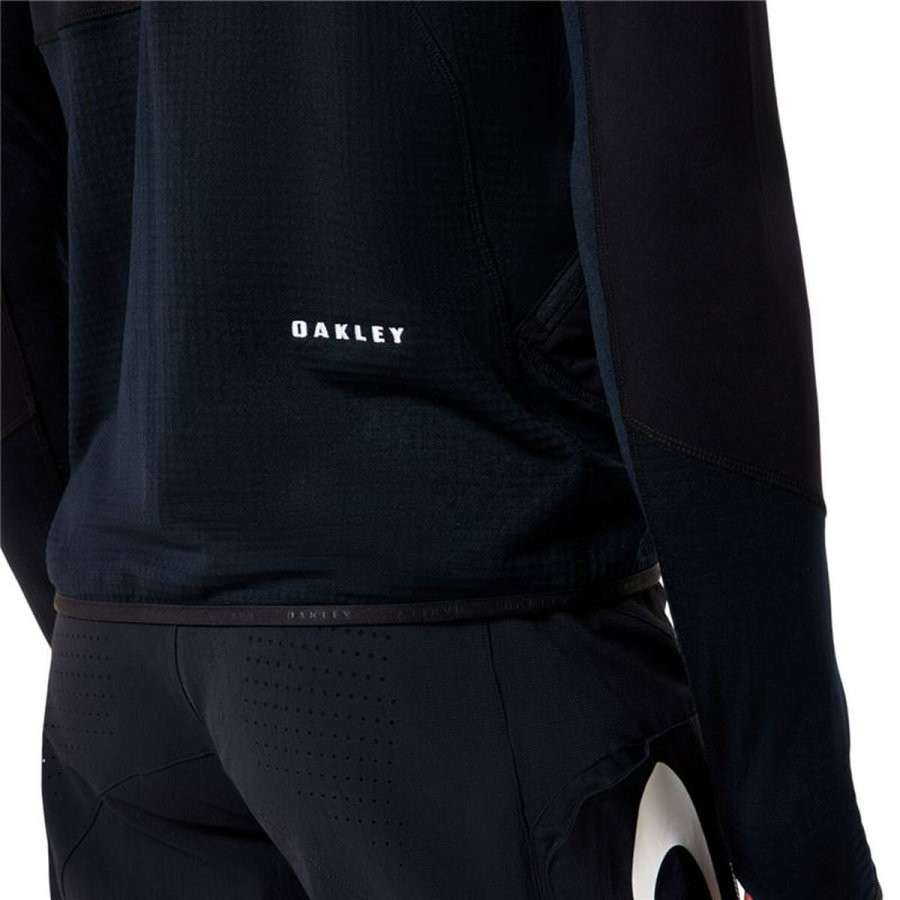 Sport Jakke Oakley Canopy Full Zip Sort Cykling #6