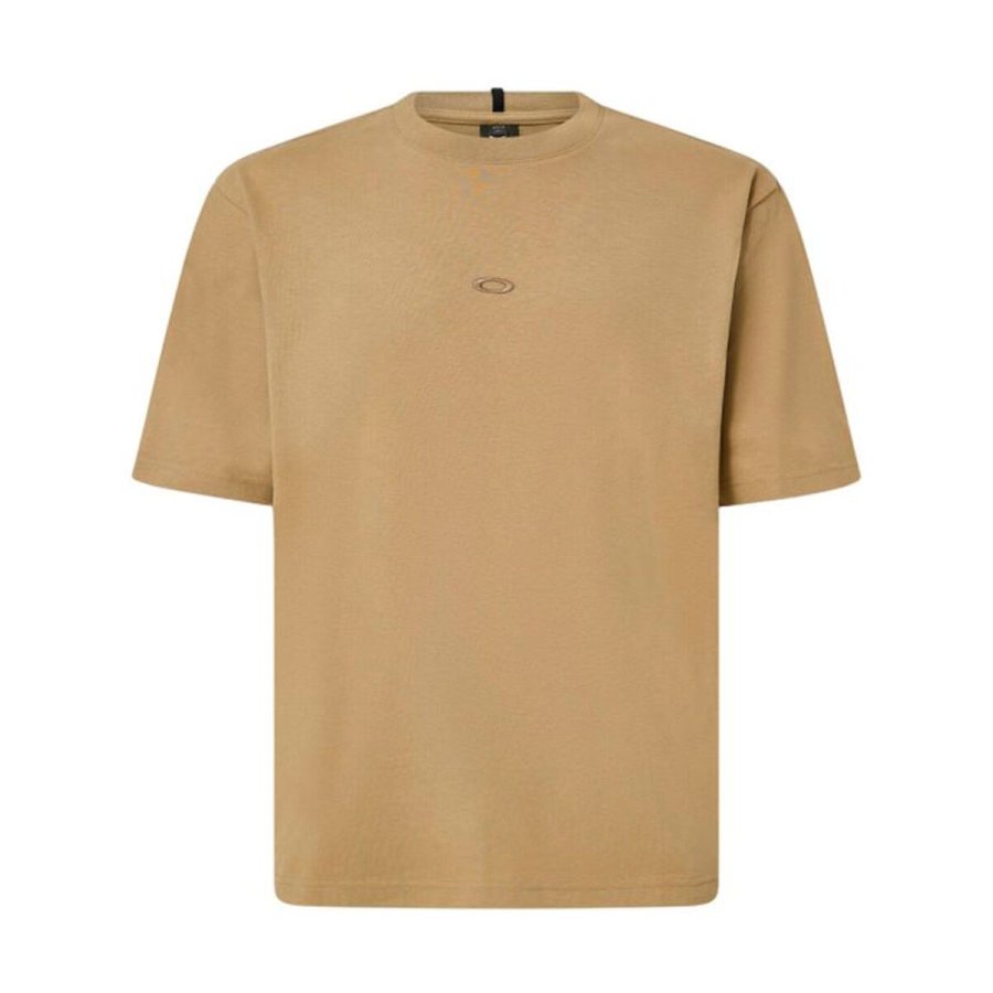 Kort�rmet T-shirt til M�nd Oakley Futurescape Fossil Tee Lys brun #1
