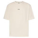 Kort�rmet T-shirt til M�nd Oakley Metal Rise Tee Beige #1