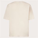 Kort�rmet T-shirt til M�nd Oakley Metal Rise Tee Beige #2