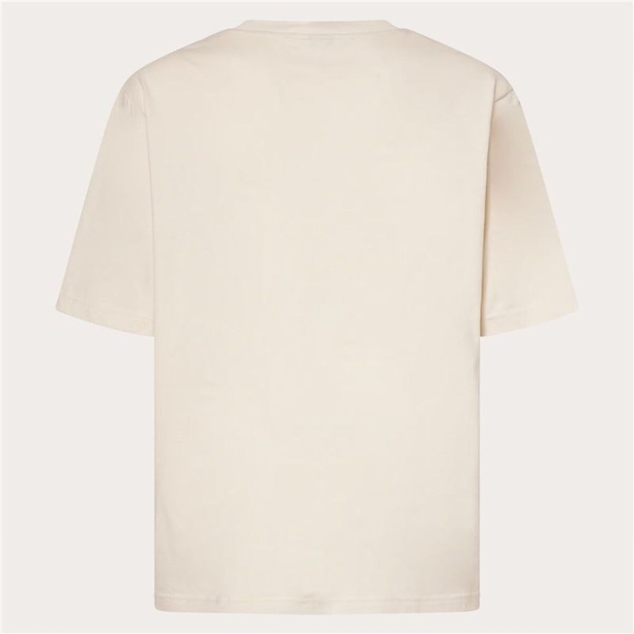 Kort�rmet T-shirt til M�nd Oakley Metal Rise Tee Beige #2