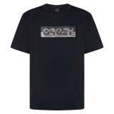 Kort�rmet T-shirt til M�nd Oakley Duality B1B Sort #1