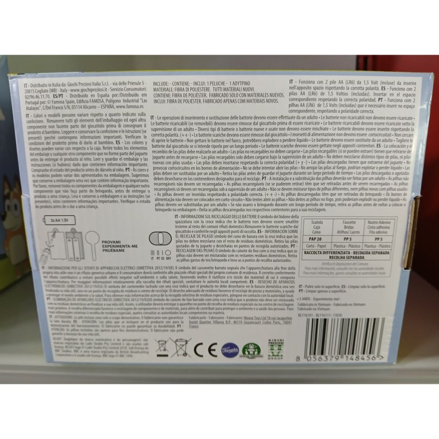 Bamse med Lyd Bluey Plastik 30,50 x 17,80 x 14 cm #2