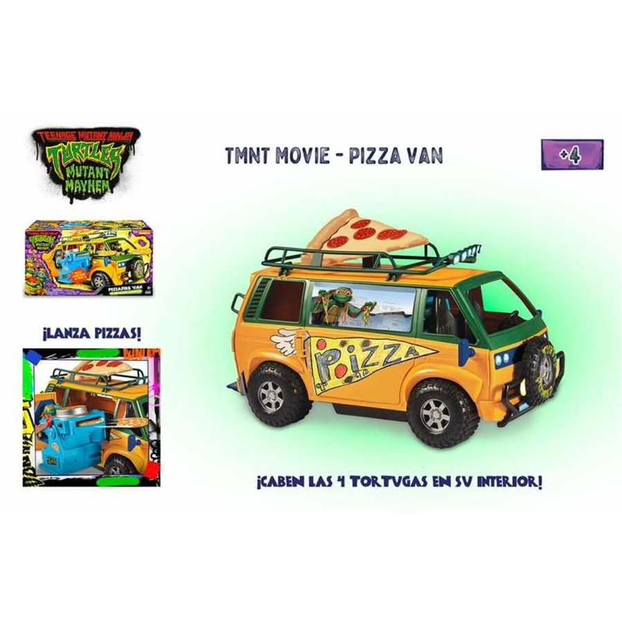 Campingvogn Teenage Mutant Ninja Turtles Pizza Van #3
