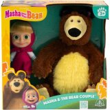 Action Figurer MASHA AND THE BEAR MHA21 2 Dele (2 enheder) #1