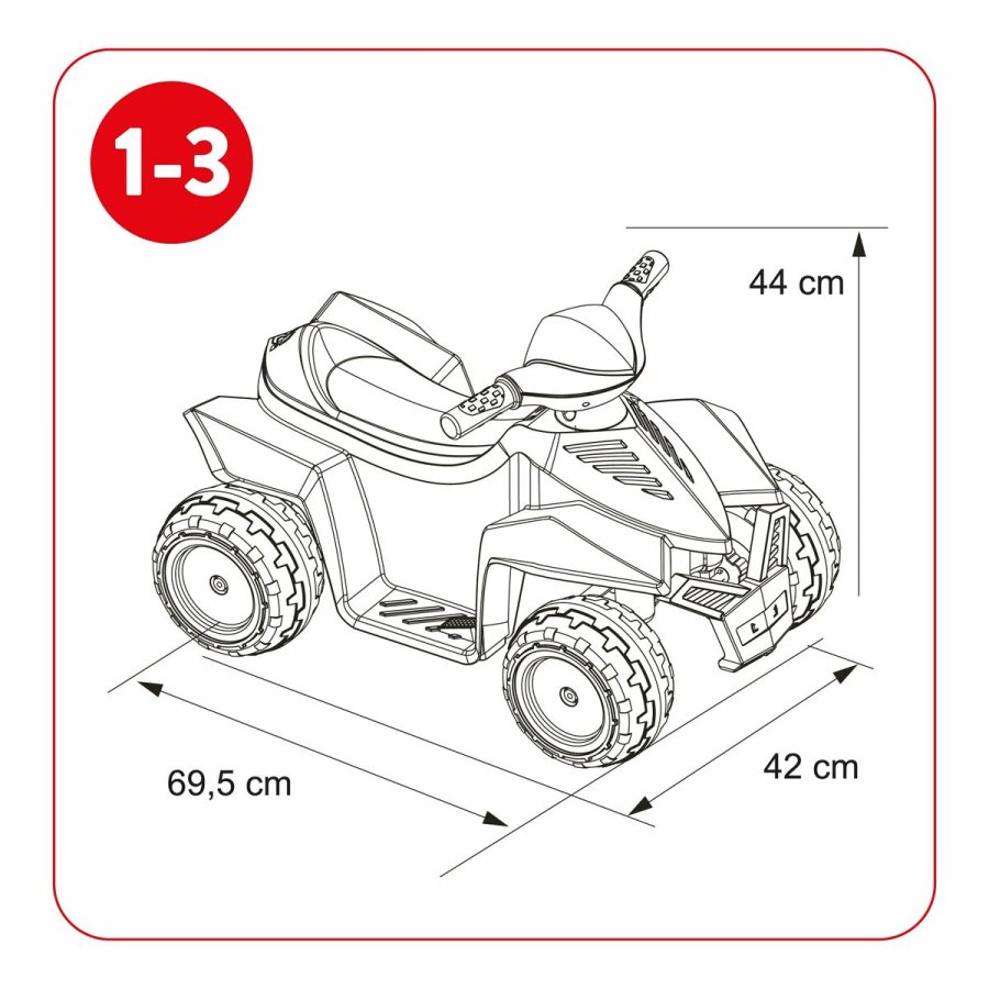 Elektrisk quad Feber Racy Bl #7