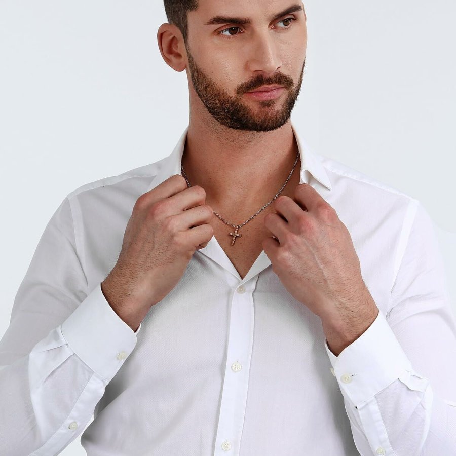 Halsk�de til m�nd Morellato #5