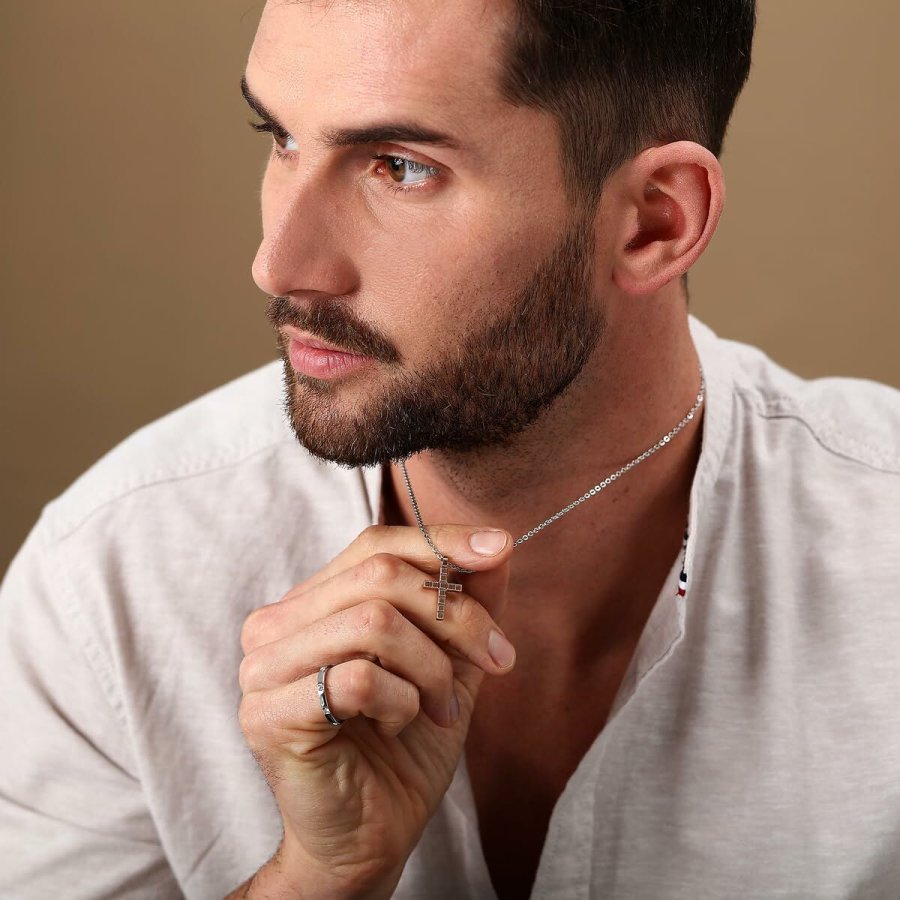 Halsk�de til m�nd Morellato #7