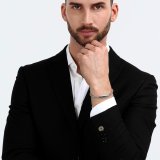 Armbnd til mnd Maserati Rustfrit stl 22 cm #6