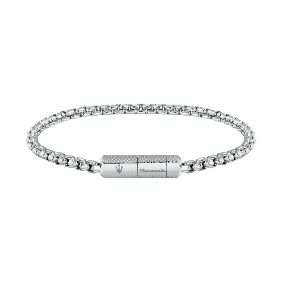 Armbnd til mnd Maserati Rustfrit stl 22 cm #1