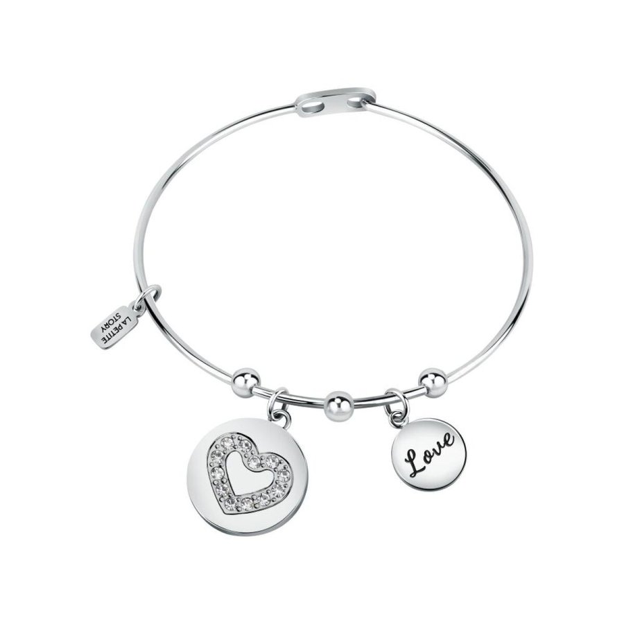 Armbnd til kvinder La Petite Story LPS05ASD50 Slvfarvet #1