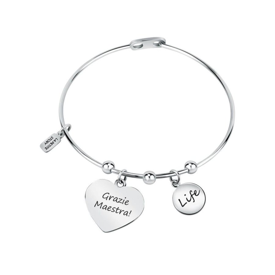 Armbnd til kvinder La Petite Story LPS05ASF70 Slvfarvet #1
