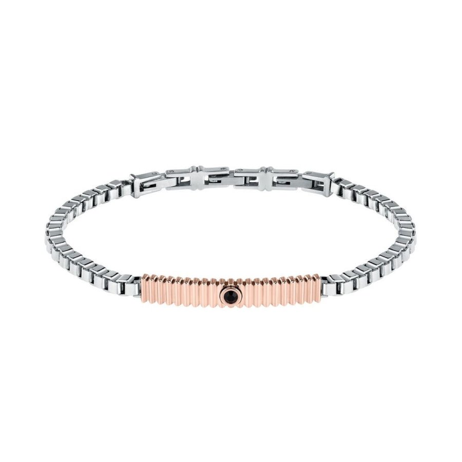 Armb�nd til m�nd Morellato SABH32 Rustfrit st�l St�l S�lvfarvet #1