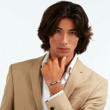 Armbnd til mnd Maserati Rustfrit stl 21,5 cm Slvfarvet #6