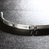 Armbnd til mnd Maserati JM423AVD21 Rustfrit stl 21,5 cm #7