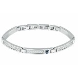 Armbnd til mnd Maserati JM423AVD21 Rustfrit stl 21,5 cm #1