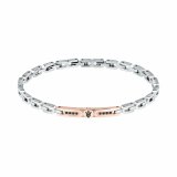 Armbnd til mnd Maserati Rustfrit stl 21,5 cm Slvfarvet #3