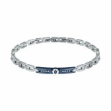 Armbnd til mnd Maserati Rustfrit stl 21,5 cm Slvfarvet #3