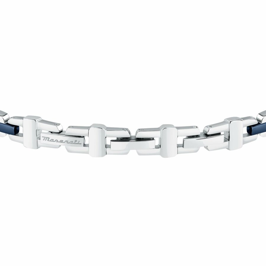 Armbnd til mnd Maserati JM523AVD32 Rustfrit stl 21,5 cm #4