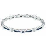 Armbnd til mnd Maserati JM523AVD32 Rustfrit stl 21,5 cm #1