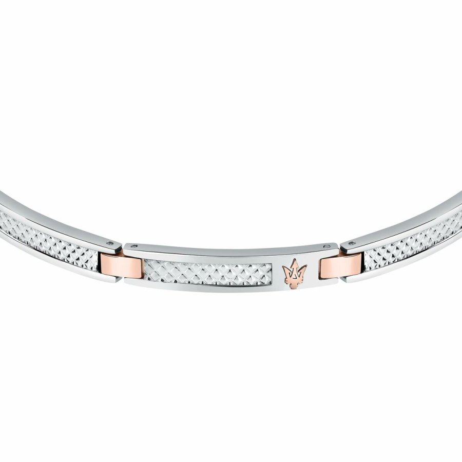 Armbnd til mnd Maserati JM423AVD23 Rustfrit stl #3