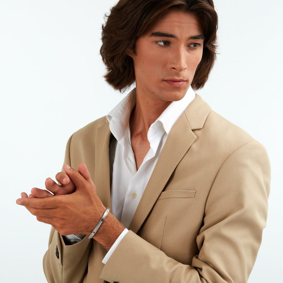 Armbnd til mnd Maserati JM423AVD23 Rustfrit stl #5