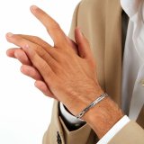 Armbnd til mnd Maserati JM423AVD25 Rustfrit stl 21,5 cm #6