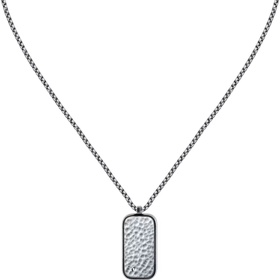 Halsk�de til m�nd Sector SAFT78 S�lvfarvet #1