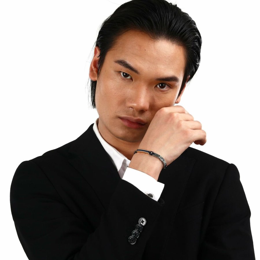 Armbnd til mnd Maserati JM224ATZ38 Rustfrit stl #5